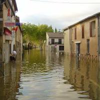 Inondations à Vestric le 8/09/2005